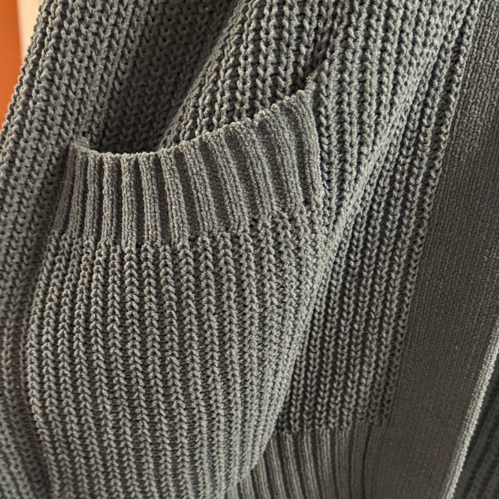 Aerie  Gray-green Knit cardigan - Picture 4 of 5